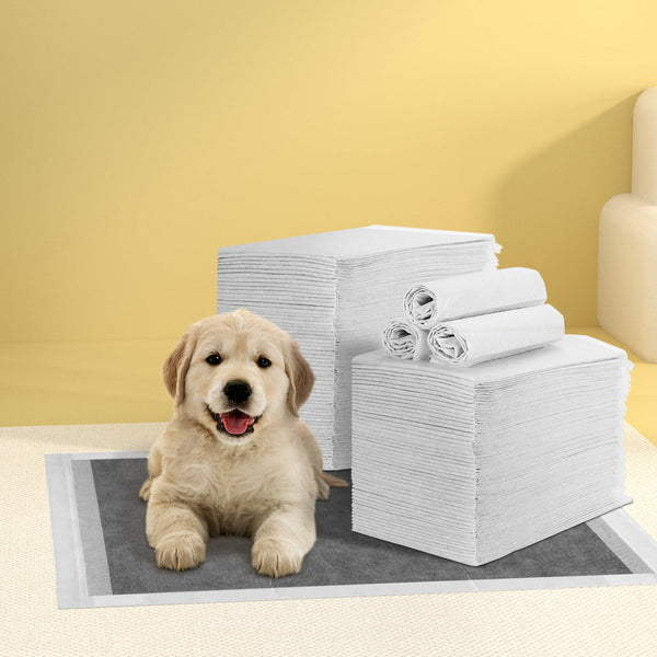 I.Pet Training Pads 400Pcs 60X60cm Puppy Dog Toilet Pee Indoor Super Absorbent Grey Puppy Training Pads