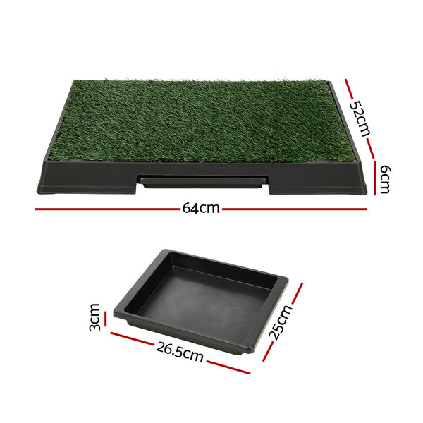 I.Pet Training Pad Dog Potty Toilet Large Loo Portable With Tray Grass Mat Puppy Training Pads