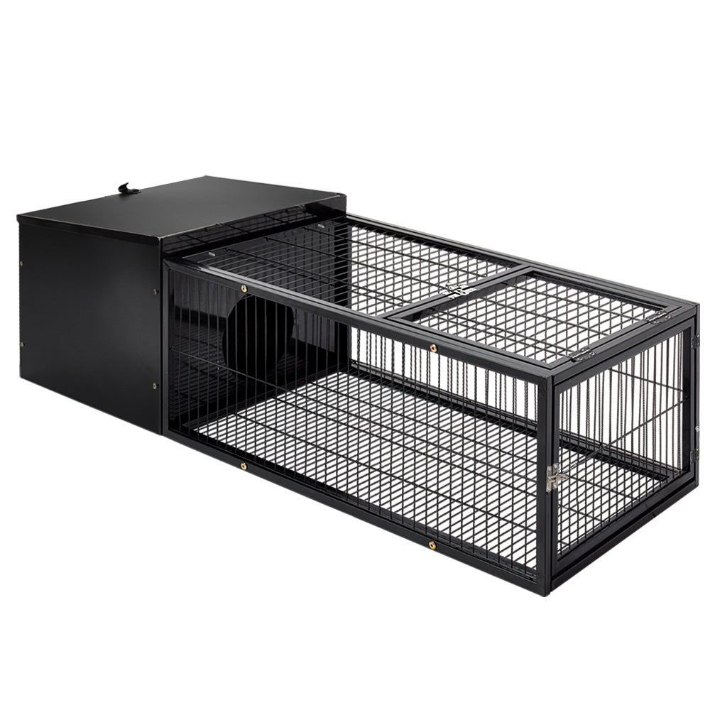 I.Pet Rabbit Cage 122X52cm Hutch Enclosure Carrier Metal Small Animal Cages & Hutches