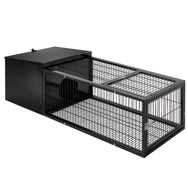 I.Pet Rabbit Cage 122X52cm Hutch Enclosure Carrier Metal Small Animal Cages & Hutches