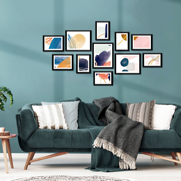 Artiss Art Holder 11Pcs 5X7" 6X8" 8X10" Black Photo Frames