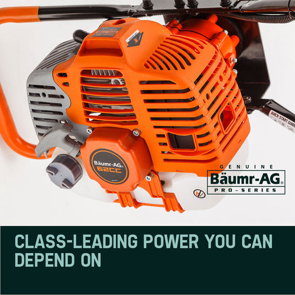Baumr Ag Post Hole Digger 62Cc Posthole Earth Auger Fence Borer Petrol Drill Bit Post Hole Diggers & Augers