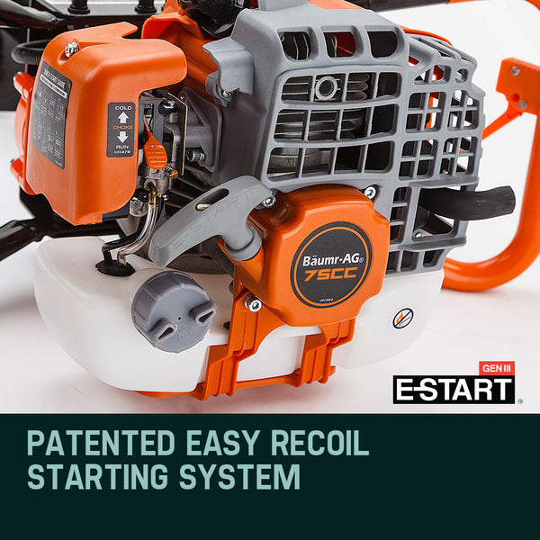 Baumr Ag Baumr Ag Post Hole Digger 75Cc Posthole Earth Auger Fence Borer Petrol Drill Bit Other Power Tools