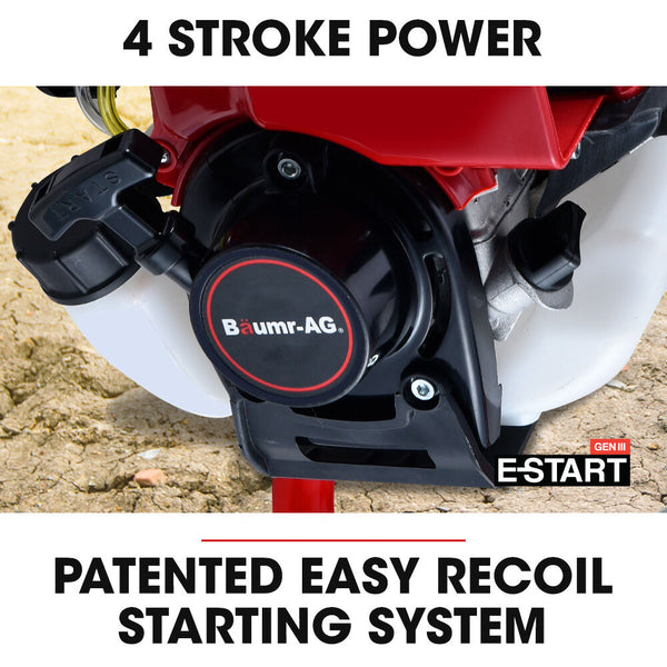 Baumr Ag Baumr Ag Bpx 1400 38Cc Stroke Petrol Post Hole Digger 150Mm Auger W/ 600Mm Extension Shaft Post Hole Diggers & Augers