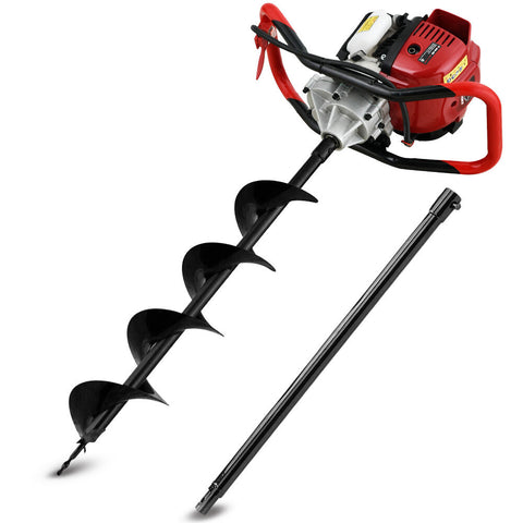 Baumr Ag Baumr Ag Bpx 1400 38Cc Stroke Petrol Post Hole Digger 150Mm Auger W/ 600Mm Extension Shaft Post Hole Diggers & Augers