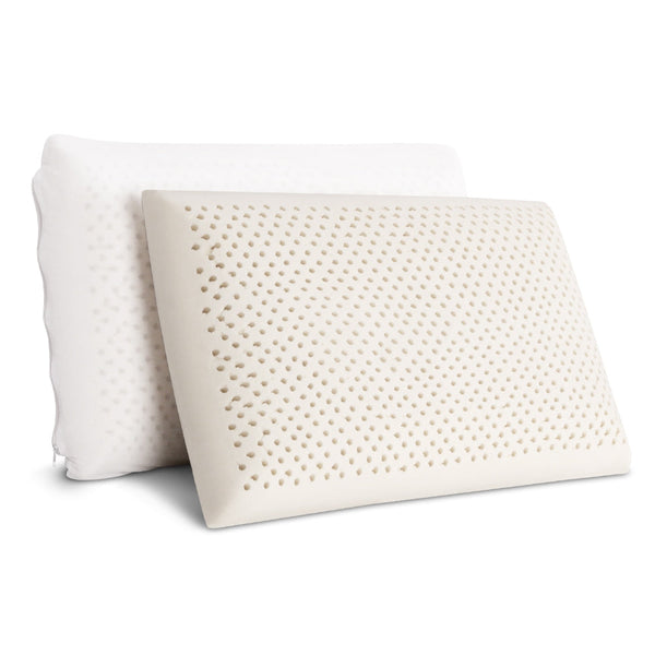 Giselle Natural Latex Pillow Classic Twin Pack Pillows