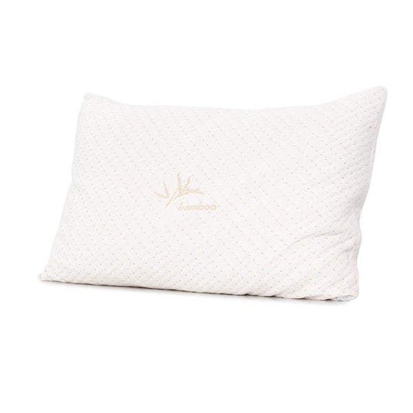 Giselle Memory Foam Pillow Bamboo Cover Twin Pack Pillows