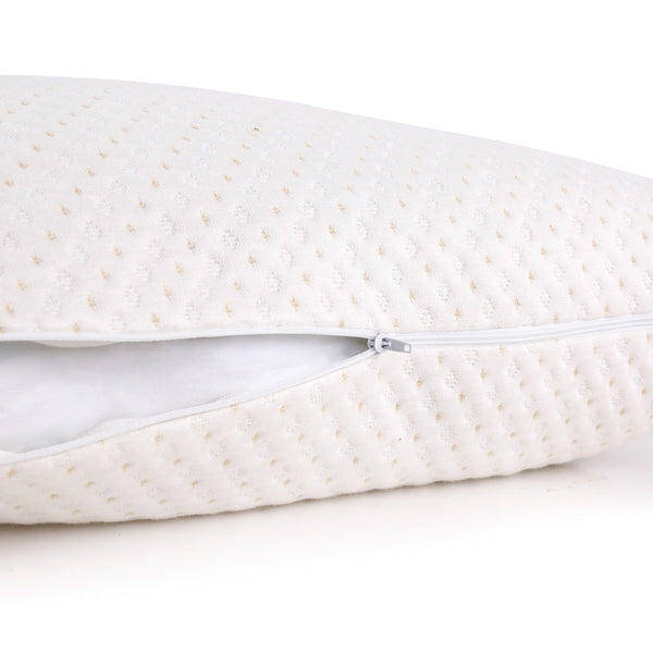 Giselle Memory Foam Pillow Bamboo Cover Twin Pack Pillows