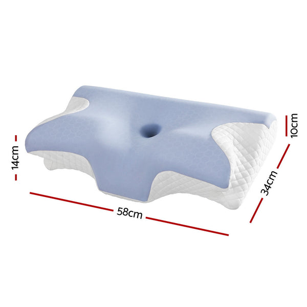 Giselle Memory Foam Pillow Ergonomic Contour Pillows