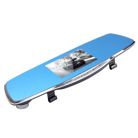 4.3 Inch High Definition 1080P Rearview Mirror Vehicle Dvr With Screen Display Rear & Brake Light Assemblies