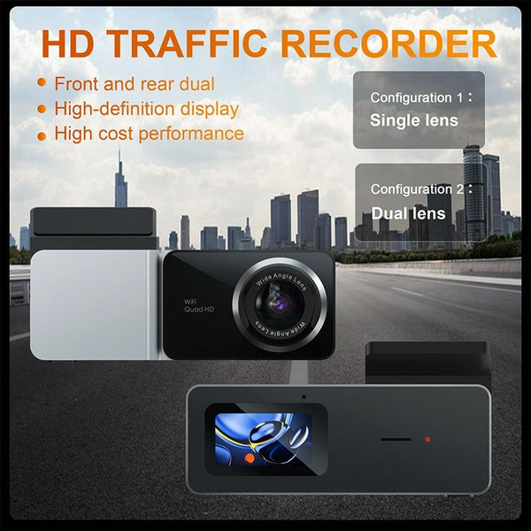 2K Night Vision Car Recorder With Wifi And Mobile Application Support Other Car Video