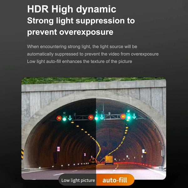 2K Night Vision Car Recorder With Wifi And Mobile Application Support Other Car Video