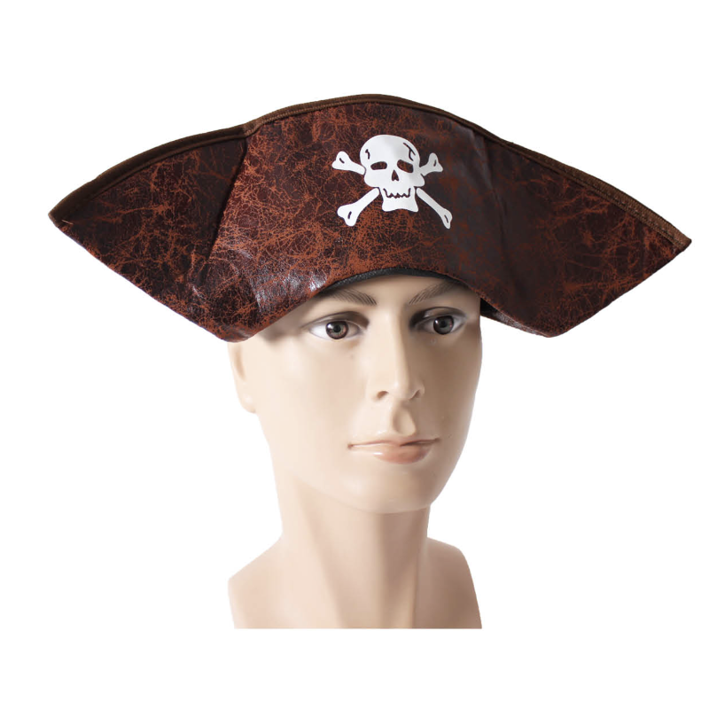 Br Costumes Pirate Hat Accessory Tricorn Captain Halloween Fancy Dress Carribean Hats