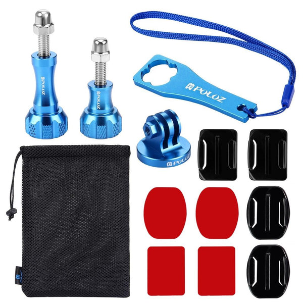 Metal Accessories Combo For Action Cameras With Screws Mounts And Wrench Camera Drone Accessories