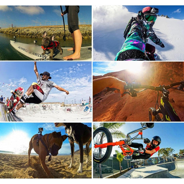 Metal Accessories Combo For Action Cameras With Screws Mounts And Wrench Camera Drone Accessories