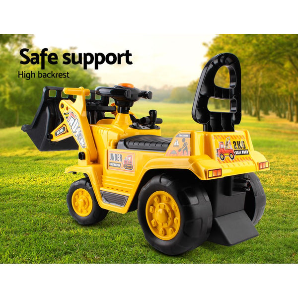 Keezi Ride On Car Toys Kids Excavator Bulldozer Sandpit Digger Pretend Play Other Rc Model Vehicles & Kits