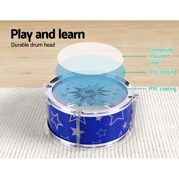 Keezi 11 Piece Kids Drum Set Drum Kits