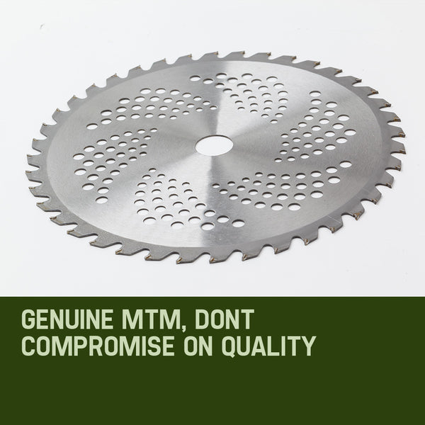 Mtm Carbide Tipped 40 Tooth Brush Cutter Blade Whipper Snipper Brushcutter String Trimmer Parts