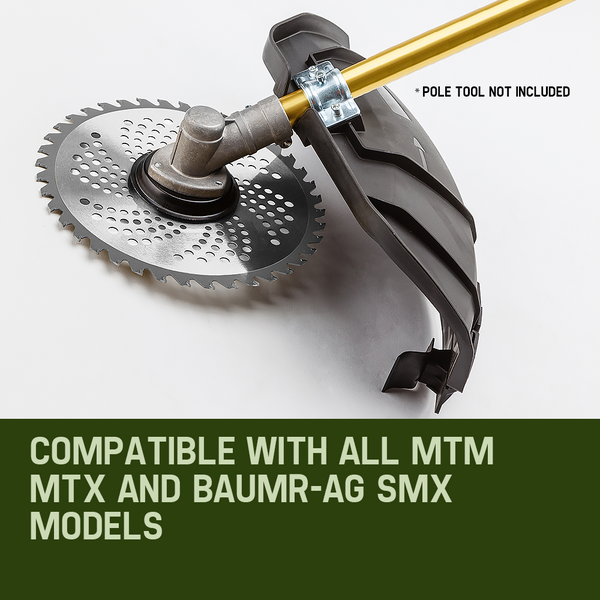 Mtm 5X Carbide Tipped 40 Tooth Brush Cutter Blade Whipper Snipper Brushcutter String Trimmers