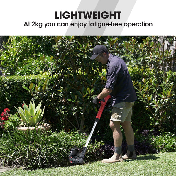 Baumr Ag Baumr Ag Ln3 20V Sync Cordless 2In1 Line Trimmer & Lawn Edger With Battery And Charger Kit Head Guide Wheel String Trimmers