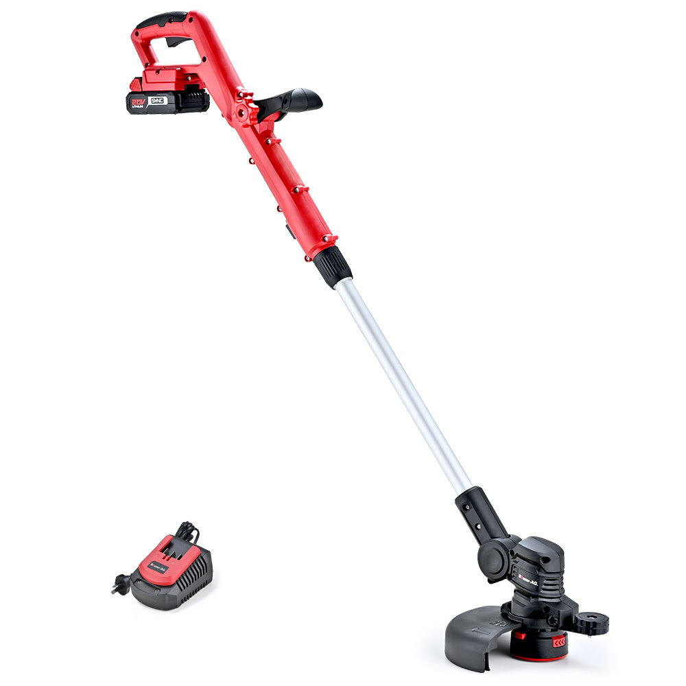 Baumr Ag Baumr Ag Ln3 20V Sync Cordless 2In1 Line Trimmer & Lawn Edger With Battery And Charger Kit Head Guide Wheel String Trimmers