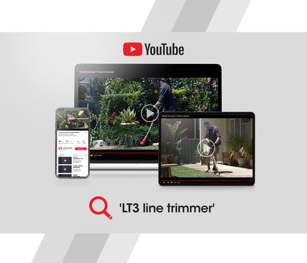 Baumr Ag Baumr Ag Lt3 20V Sync Cordless Line Trimmer Whipper Snipper With Battery And Charger Kit String Trimmers