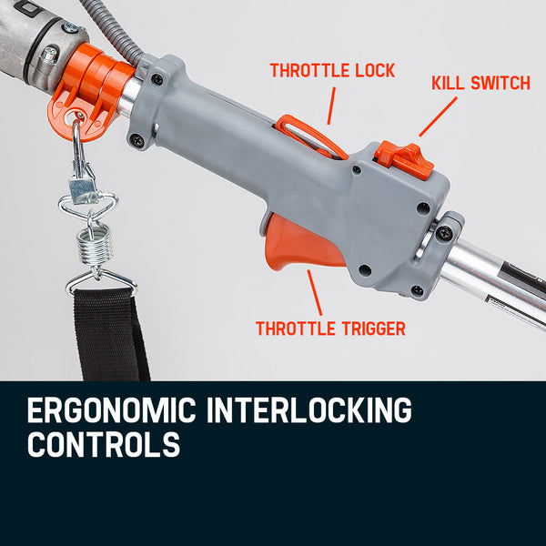 Mtm 62Cc Pole Chainsaw Saw Petrol Chain Tree Pruner Extended Extension Cutter Chainsaw Parts