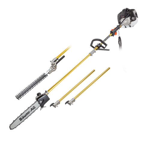 Baumr Ag Baumr Ag 65Cc Long Reach Pole Chainsaw Hedge Trimmer Pruner Saw Tree Multi Tool Chainsaws