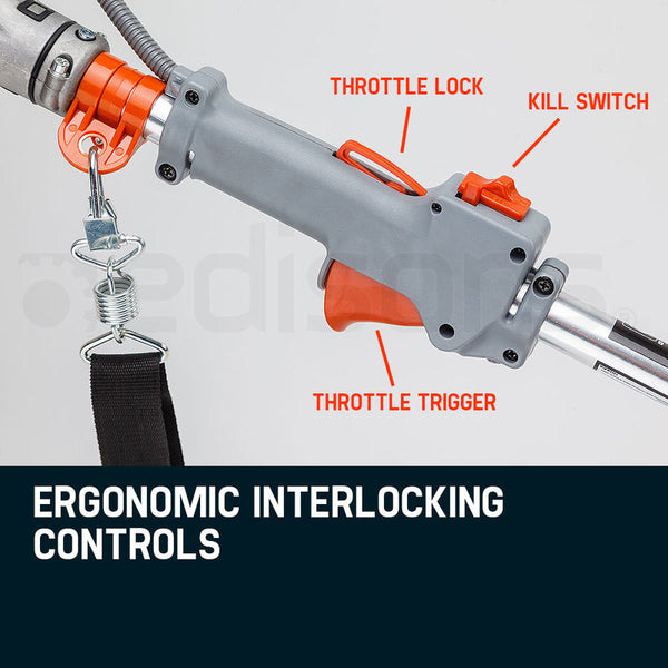 Mtm 62Cc Long Reach Pole Chainsaw Hedge Trimmer Pruner Saw Cutter Multi Tool Chainsaw Parts