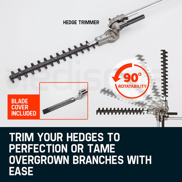 Mtm 62Cc Long Reach Pole Chainsaw Hedge Trimmer Pruner Saw Cutter Multi Tool Chainsaw Parts