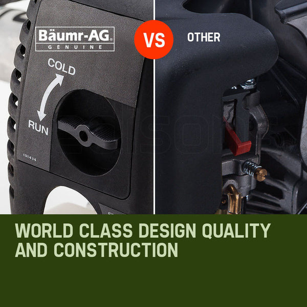 Baumr Ag Pole Chainsaw Brush Cutter Whipper Snipper Hedge Trimmer Saw Multi Tool Hedge Trimmers