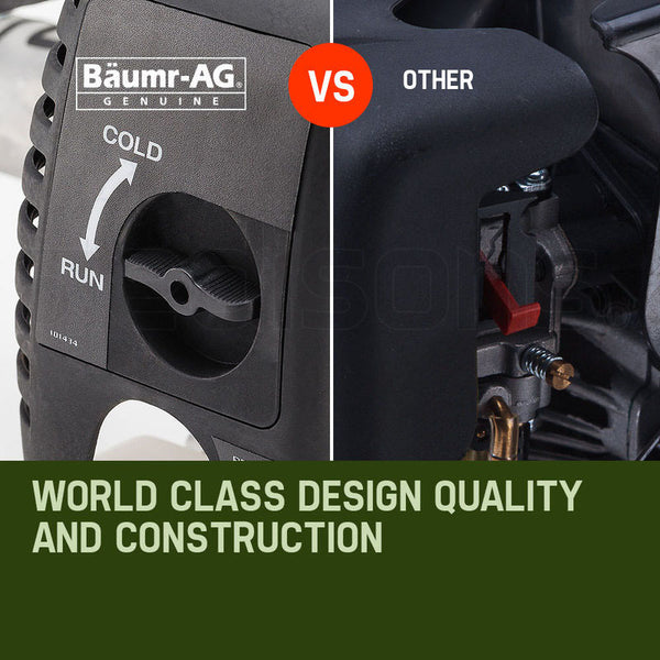 Baumr Ag Pole Chainsaw Brush Cutter Whipper Snipper Hedge Trimmer Multi Tool Hedge Trimmers