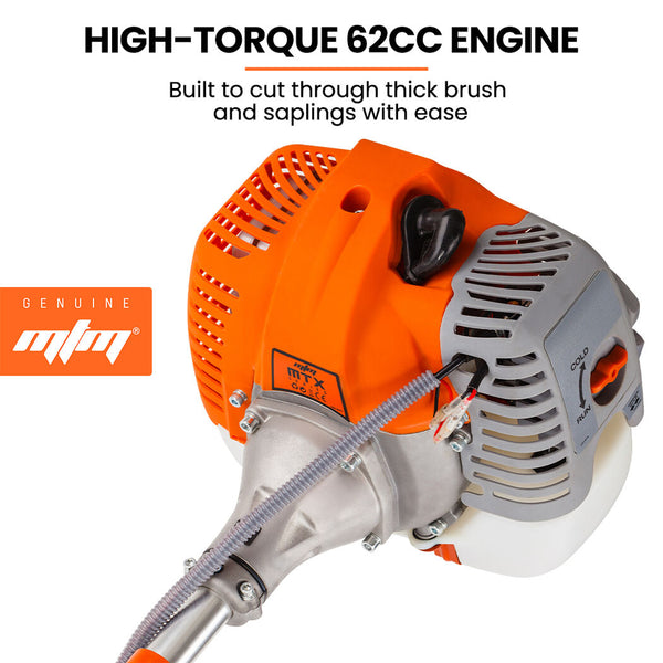 Mtm 62Cc Brush Cutter Whipper Snipper Trimmer Edger Brushcutter Multi Pole Tool String Trimmer Parts