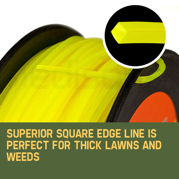 Mtm 2.4Mm X 120M Trimmer Line Whipper Snipper Cord Brush Cutter Brushcutter String Trimmer Parts