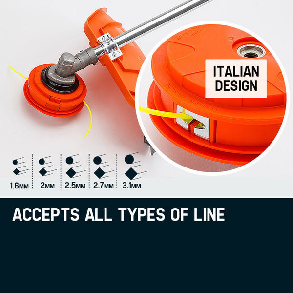 Mtm Twister Bump Feed Line Trimmer Head Whipper Snipper Brush Cutter Brushcutter String Trimmers