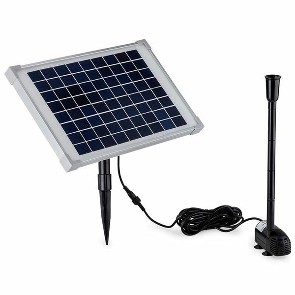 Protege 50W Solar Powered Fountain Submersible Water Pump Pond Kit Garden Panel Outdoor Fountains
