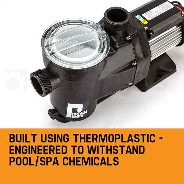 2000W Swimming Pool Spa Water Pump Electric Self Priming Filter 33600L/H Pool Pumps