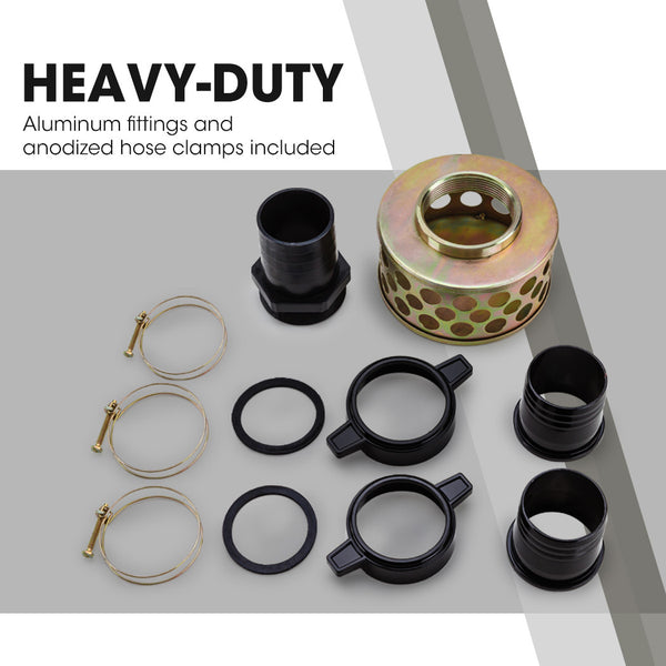 Warton 8Hp 3' Petrol Trash Water Transfer Pump High Flow Irrigation Water Pumps & Pressure Tanks