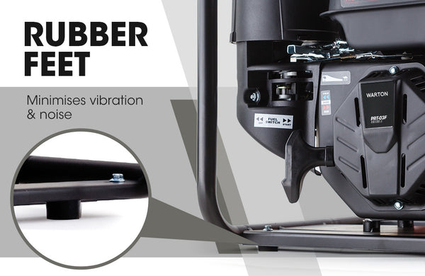 Warton 8Hp 3' Petrol Trash Water Transfer Pump High Flow Irrigation Water Pumps & Pressure Tanks