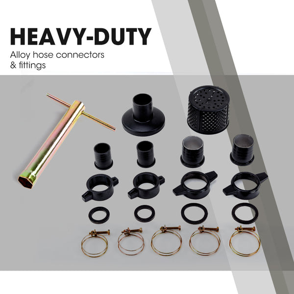 Warton 2' 8Hp Petrol High Flow Water Transfer Pump Irrigation Volume Inch Water Pumps & Pressure Tanks