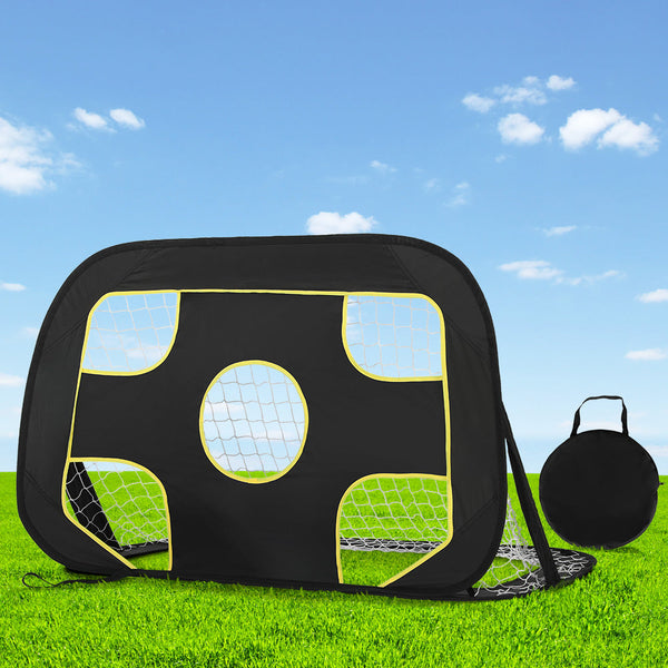 Everfit Football Soccer Goal Net Baseball Target Rebounder Training Aid Soccer Goals