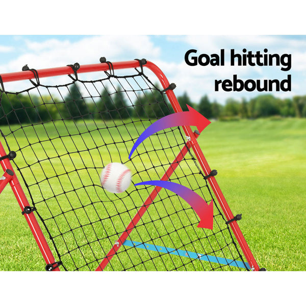 Everfit Baseball Soccer Net Rebounder Football Goal Sports Training Aid Soccer Goals