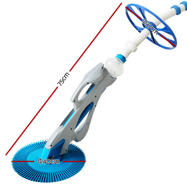 Aqua Buddy Swimming Pool Cleaner Automatic Vacuum Suction 10M Hose Pool Cleaners & Vacuums