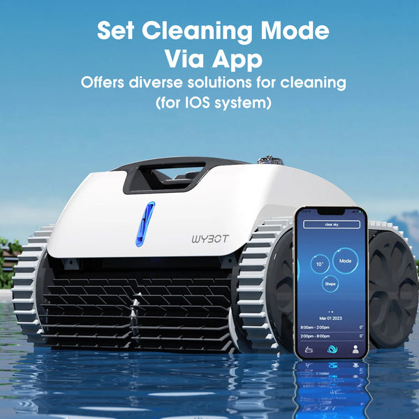 Wybot Osprey 700 Pro Cordless Robotic Pool Cleaner Automatic Wall Climbing Vacuum With Strong Suction Intelligent Path Planning 90 Min Runtime Quick C
