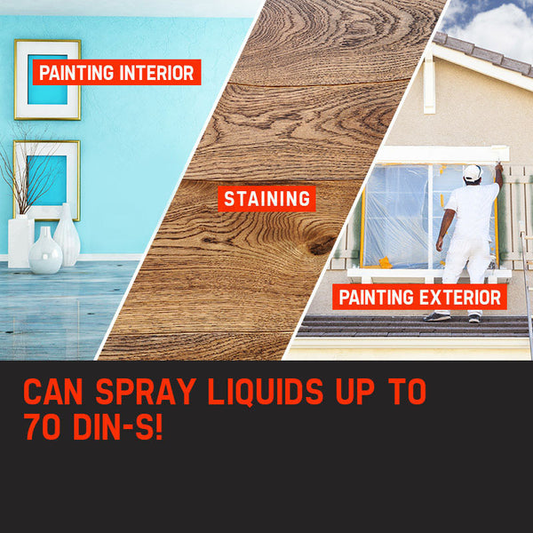 Unimac 740W Hvlp Electric Paint Sprayer Gun Diy Station Tool Paint Sprayers