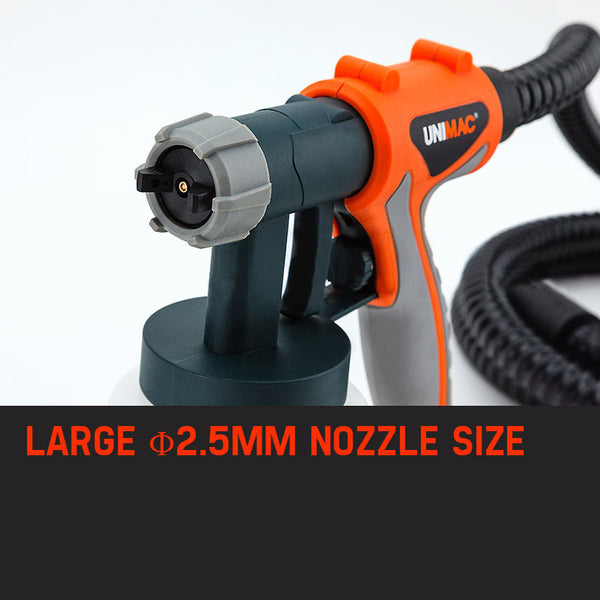 Unimac 740W Hvlp Electric Paint Sprayer Gun Diy Station Tool Paint Sprayers