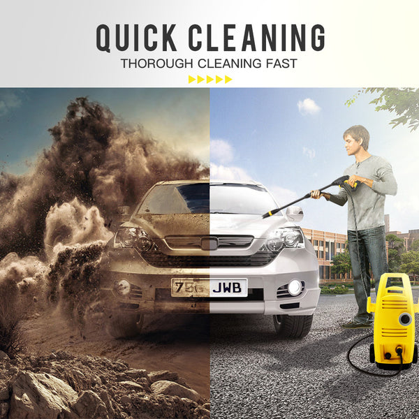 Jet Usa 3200 Psi Electric High Pressure Cleaner Washer Gurney Water Pump Hose Pressure Washers