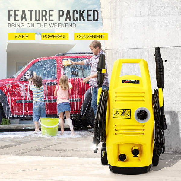 Jet Usa 3200 Psi Electric High Pressure Cleaner Washer Gurney Water Pump Hose Pressure Washers