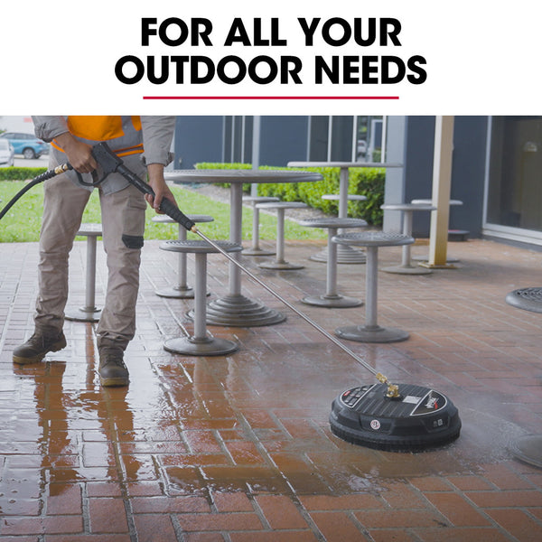 Jet Usa 15" Nylon Pressure Washer Surface Cleaner 1/4" Fitting For Concrete Driveway Patio Floor Pressure Washer Parts