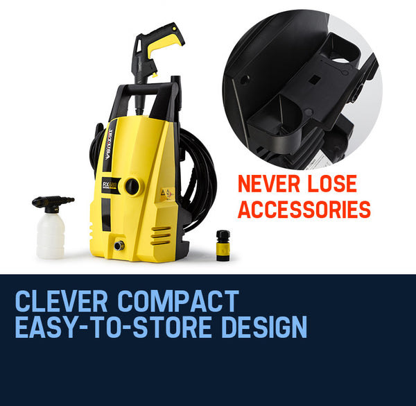 Jet Usa 2900 Psi High Pressure Washer Electric Water Cleaner Gurney Pump 8M Hose Pressure Washers
